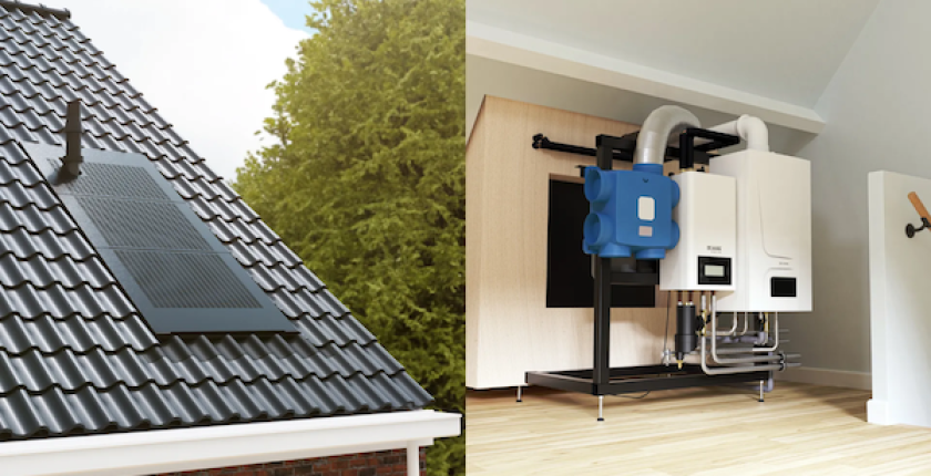 Indak hybride warmtepomp